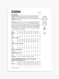 Simplicity fantasy costume sewing pattern S3094, imported from the UK