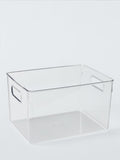 John Lewis clear plastic storage box medium, UK version