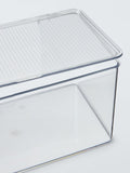 John Lewis clear plastic storage box with lid, UK version