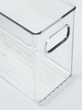 John Lewis clear plastic narrow storage box set of 2, UK version
