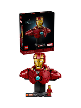 John Lewis LEGO Marvel Iron Man MK4 Bust Building Set- Buy online at McGrocer