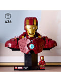 LEGO Iron Man MK4 bust 436 pieces, imported from the UK