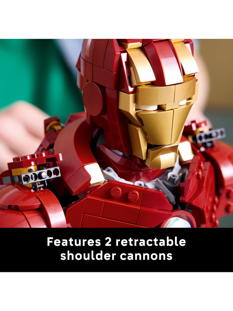 LEGO Iron Man MK4 bust 436 pieces, imported from the UK