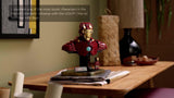 LEGO Iron Man MK4 bust 436 pieces, imported from the UK