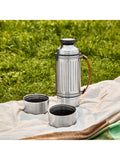 black+blum vacuum insulated flask with two cups 1L (British brand)