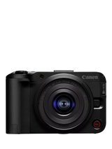 John Lewis Canon EOS R50 V Compact System Camera with RF-S 14-30mm Power Zoom Lens, Black- Buy online at McGrocer