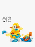 LEGO DUPLO 3-in-1 Animals on Wheels building toy, UK version