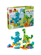 John Lewis LEGO DUPLO 3-in-1 Dinosaurs on Wheels Building Toy Set 108 Pieces- Buy online at McGrocer