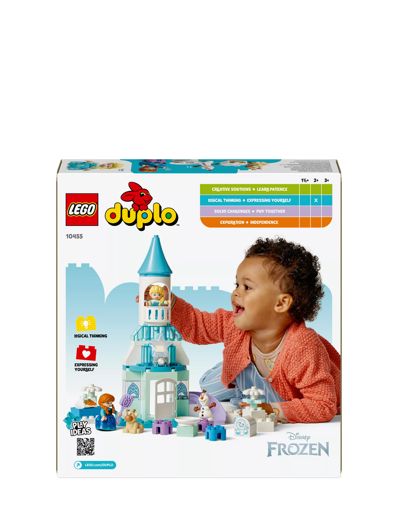 LEGO DUPLO Disney Anna & Elsa's Frozen Castle playset, UK version