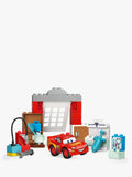 LEGO DUPLO Disney Pixar Cars McQueen's Visit to Doc's Garage building toy set, UK version