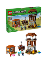 John Lewis LEGO Minecraft The Pillager Outpost & Ravager Building Set- Buy online at McGrocer