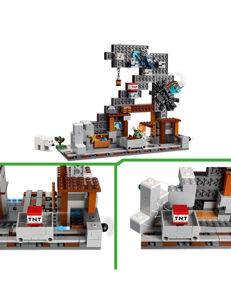 LEGO Minecraft Pickaxe Mine building toy, UK version