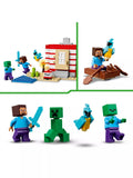 Lego Minecraft TNT Jungle House building set, UK version