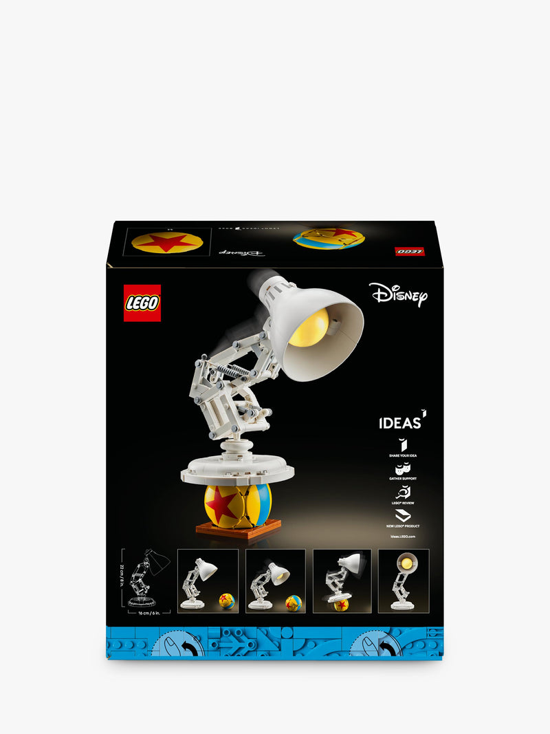 LEGO Disney Pixar Luxo Jr building set, UK version