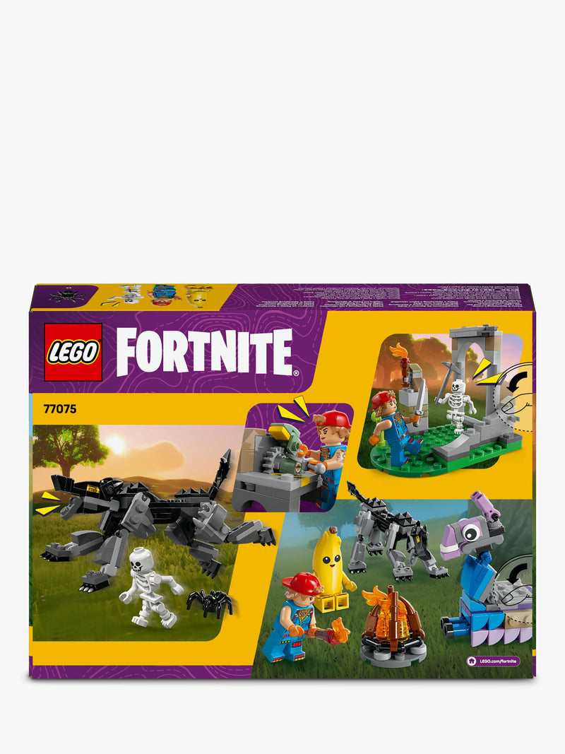 LEGO Fortnite Peely & Sparkplug's Camp building set - British product