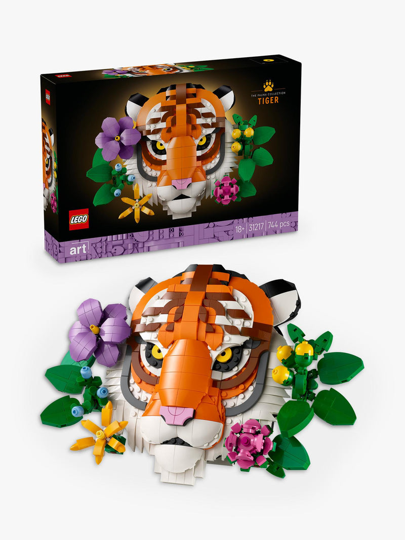 LEGO The Fauna Collection Tiger art building set, UK version