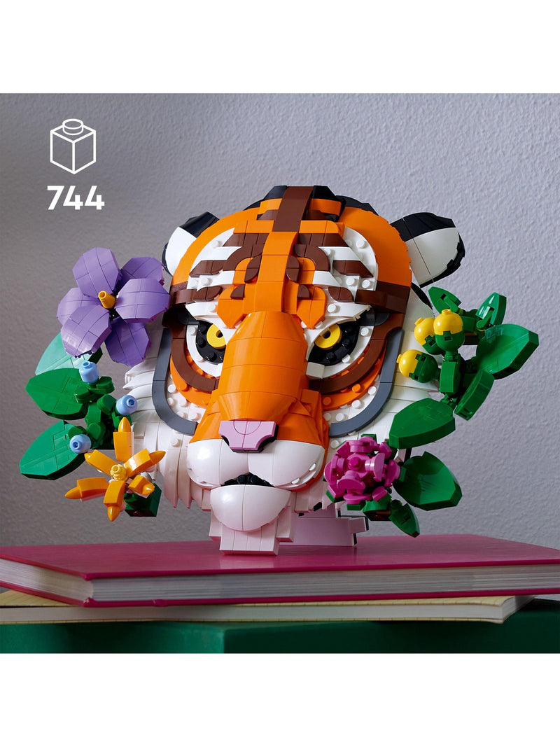 LEGO The Fauna Collection Tiger art building set, UK version