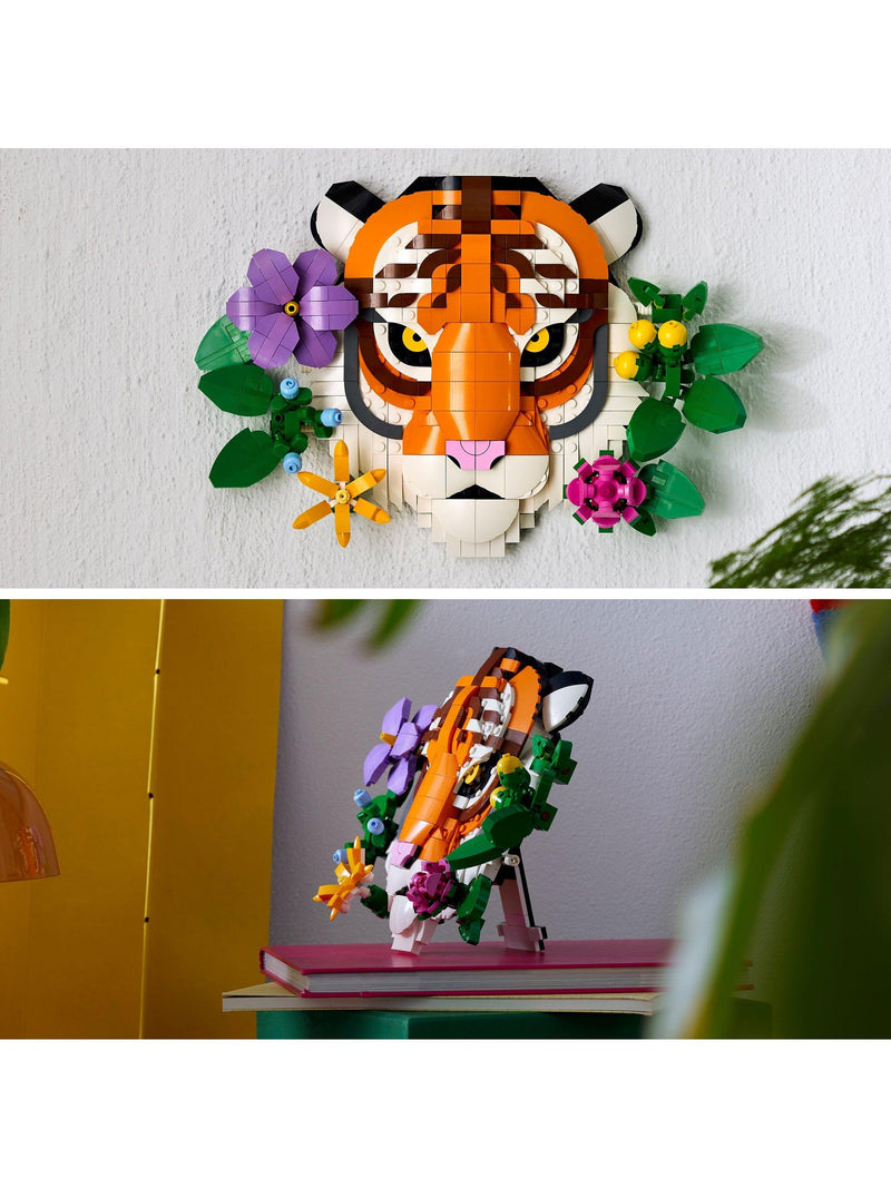 LEGO The Fauna Collection Tiger art building set, UK version