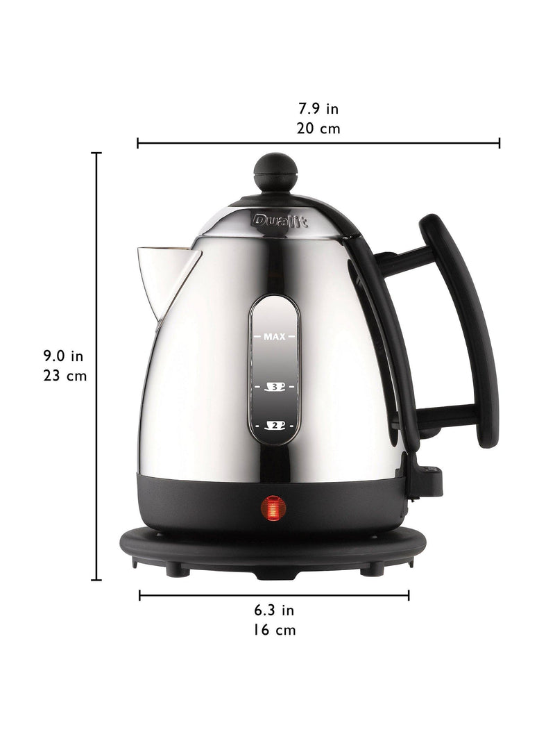 Dualit Lite kettle and toaster set black (British brand)