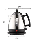 Dualit Lite kettle and toaster set black (British brand)