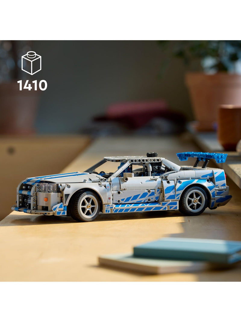 LEGO Technic 2 Fast 2 Furious Nissan Skyline GT-R car set (British brand)