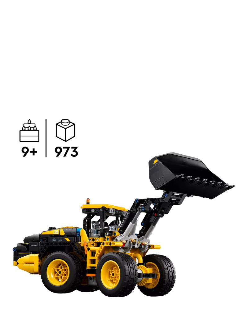 LEGO Technic L120 Electric Wheel Loader 973-piece construction toy, UK version