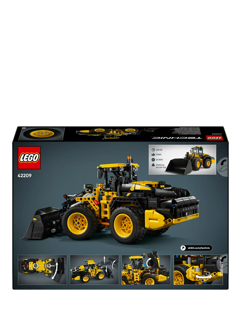 LEGO Technic L120 Electric Wheel Loader 973-piece construction toy, UK version