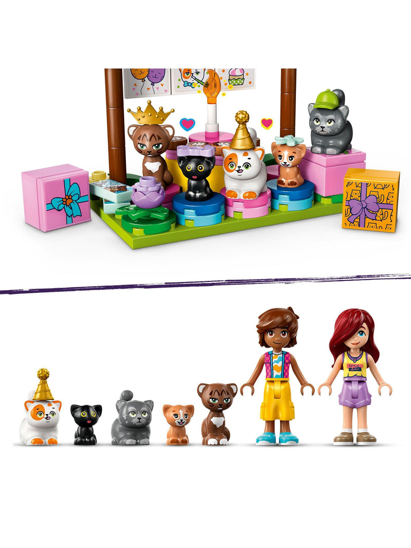 Lego Friends Cat Birthday Party and Tree House building set, UK version