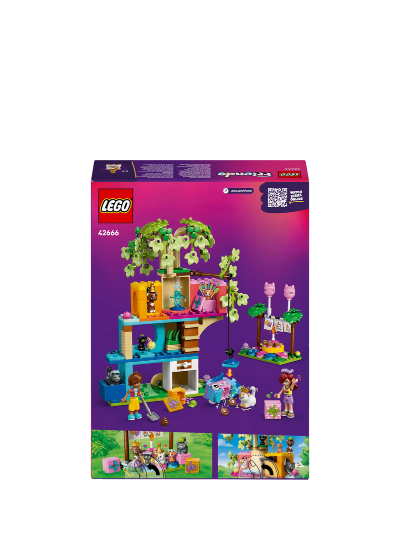 Lego Friends Cat Birthday Party and Tree House building set, UK version