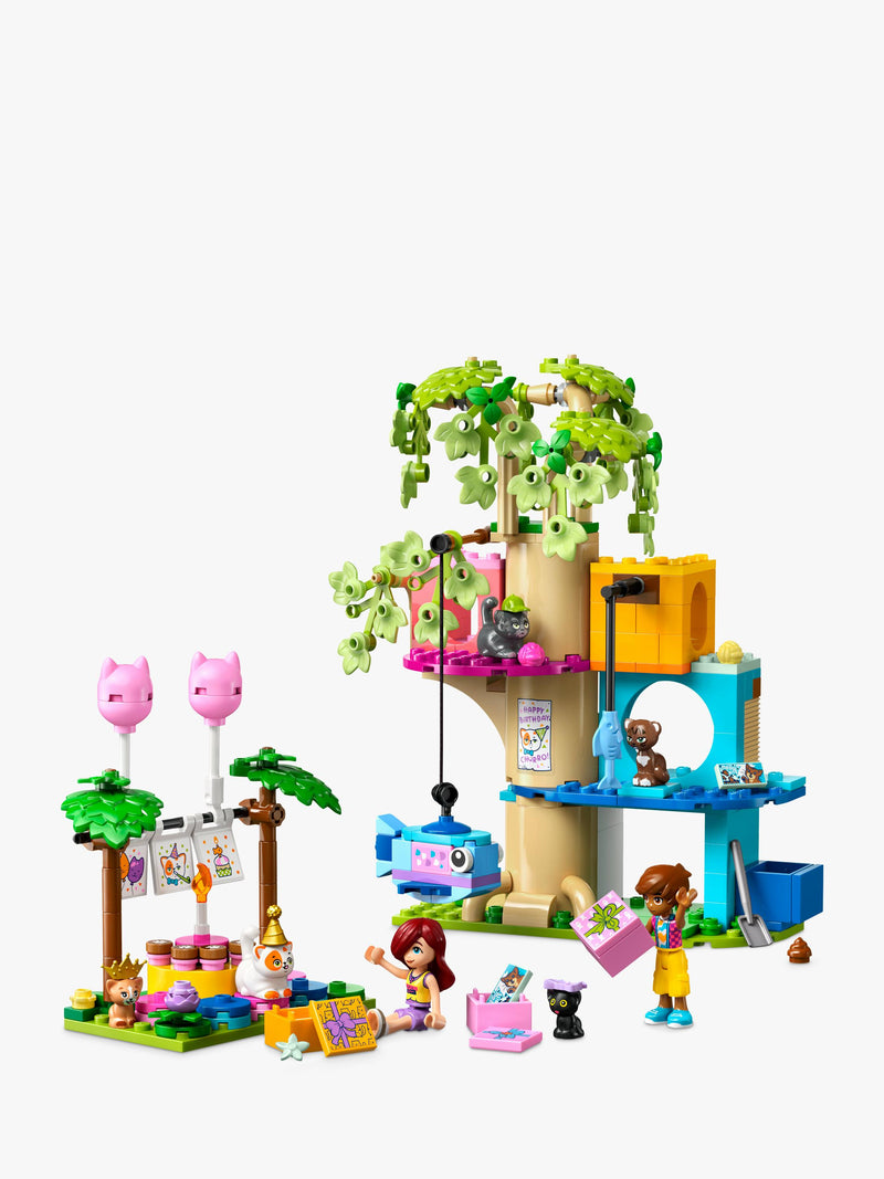 Lego Friends Cat Birthday Party and Tree House building set, UK version