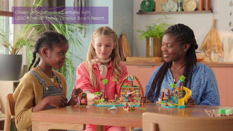 LEGO Friends Family Vacation Beach Resort building set, UK version
