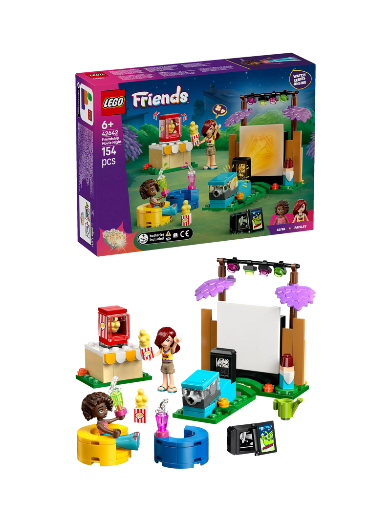 LEGO Friends Friendship Movie Night construction set, UK version
