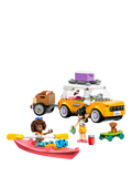 LEGO Friends road trip car with trailer minidolls, UK version