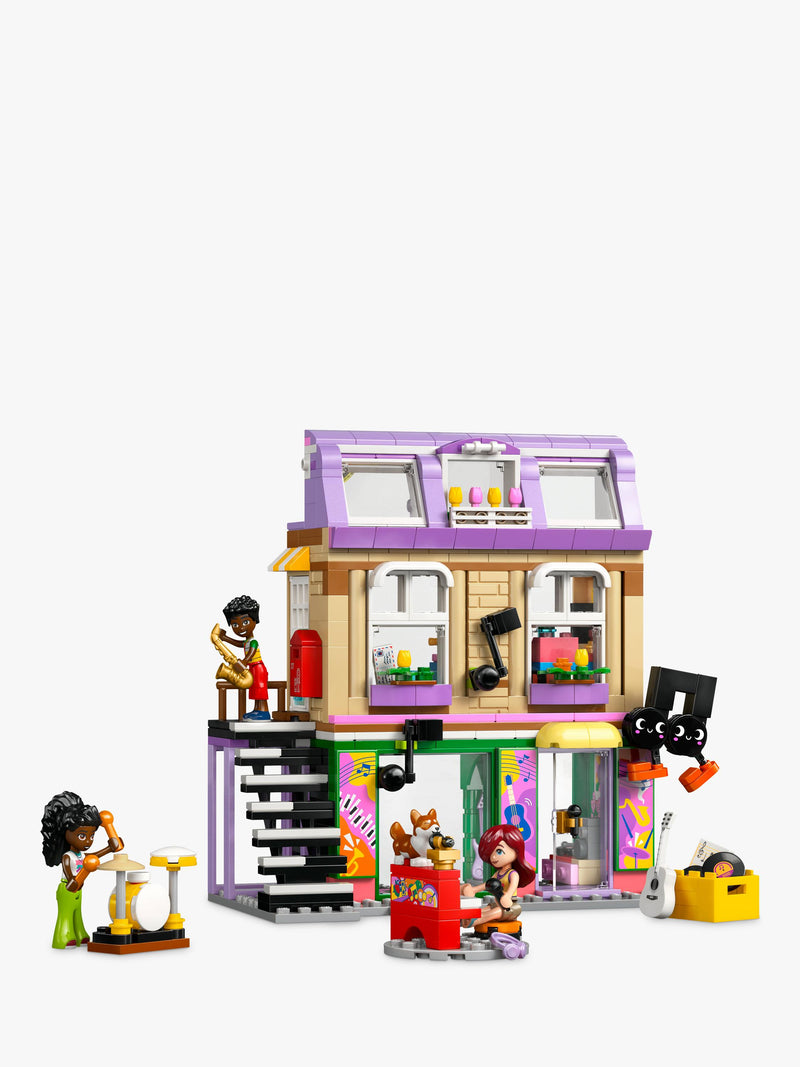 LEGO Friends Music Store and Apartment 483-piece building set, UK version