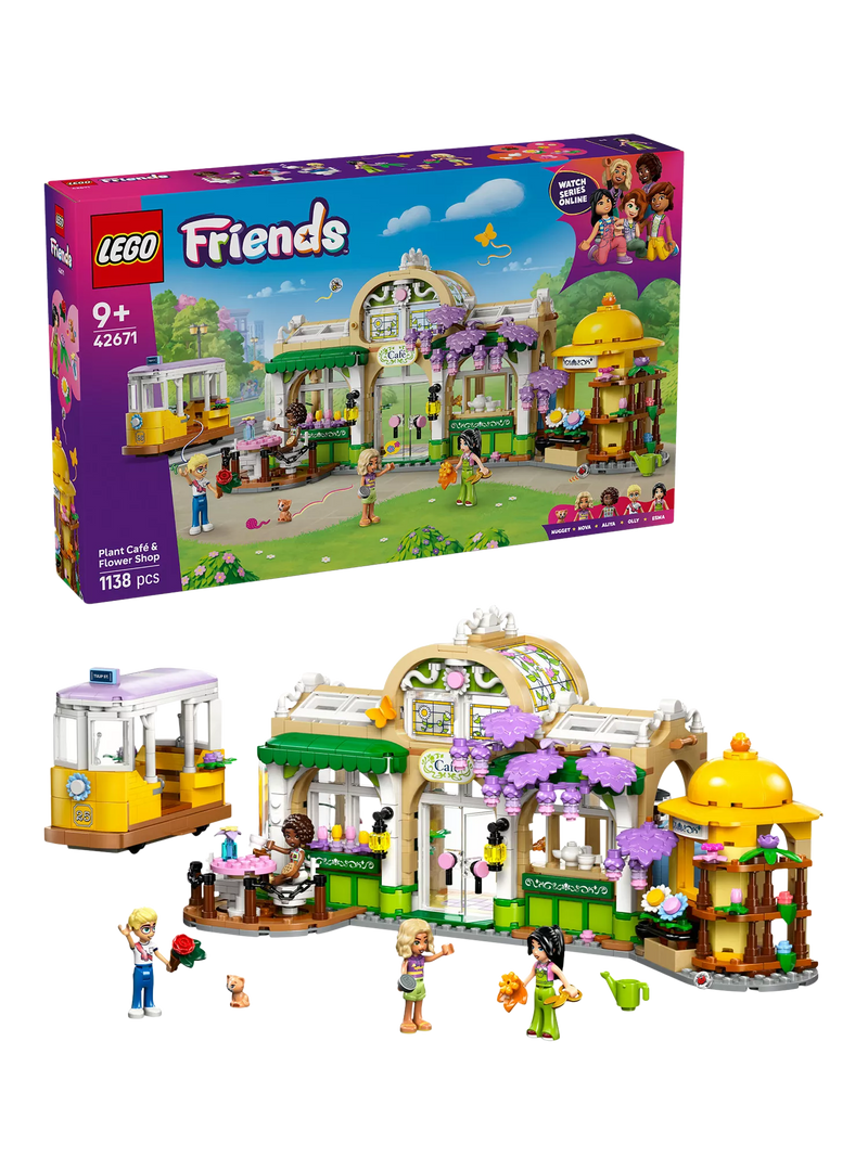 LEGO Friends Plant Cafe & Flower Shop 42671 building set - British product