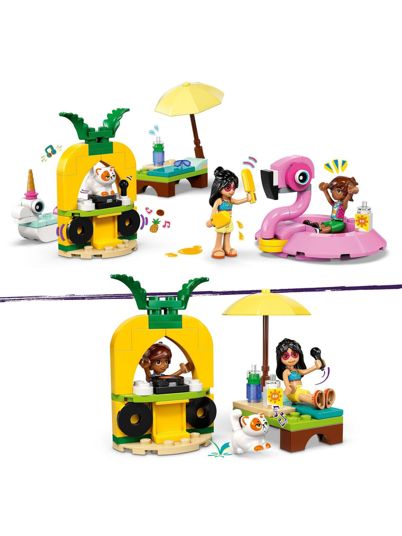 LEGO Friends Unicorn & Flamingo Pool Party building set, UK version