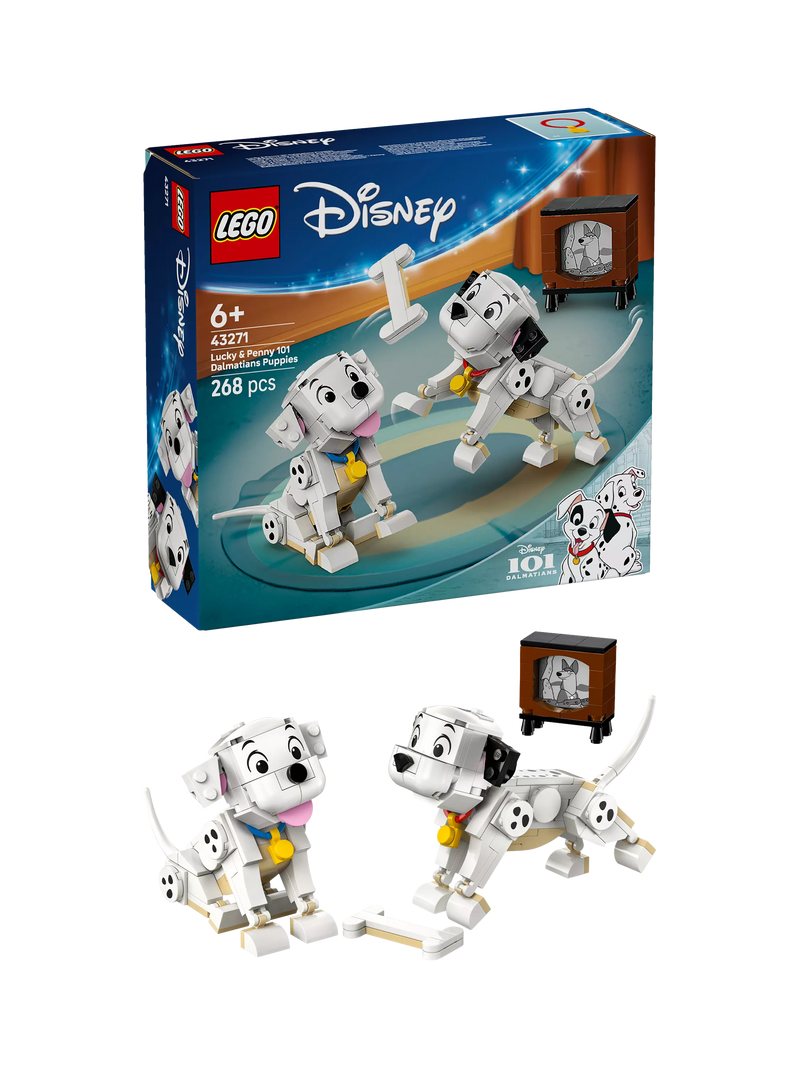 LEGO Disney 101 Dalmatians puppies building set (British brand)