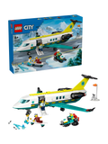 LEGO City Emergency Air Ambulance Airplane building set, UK version