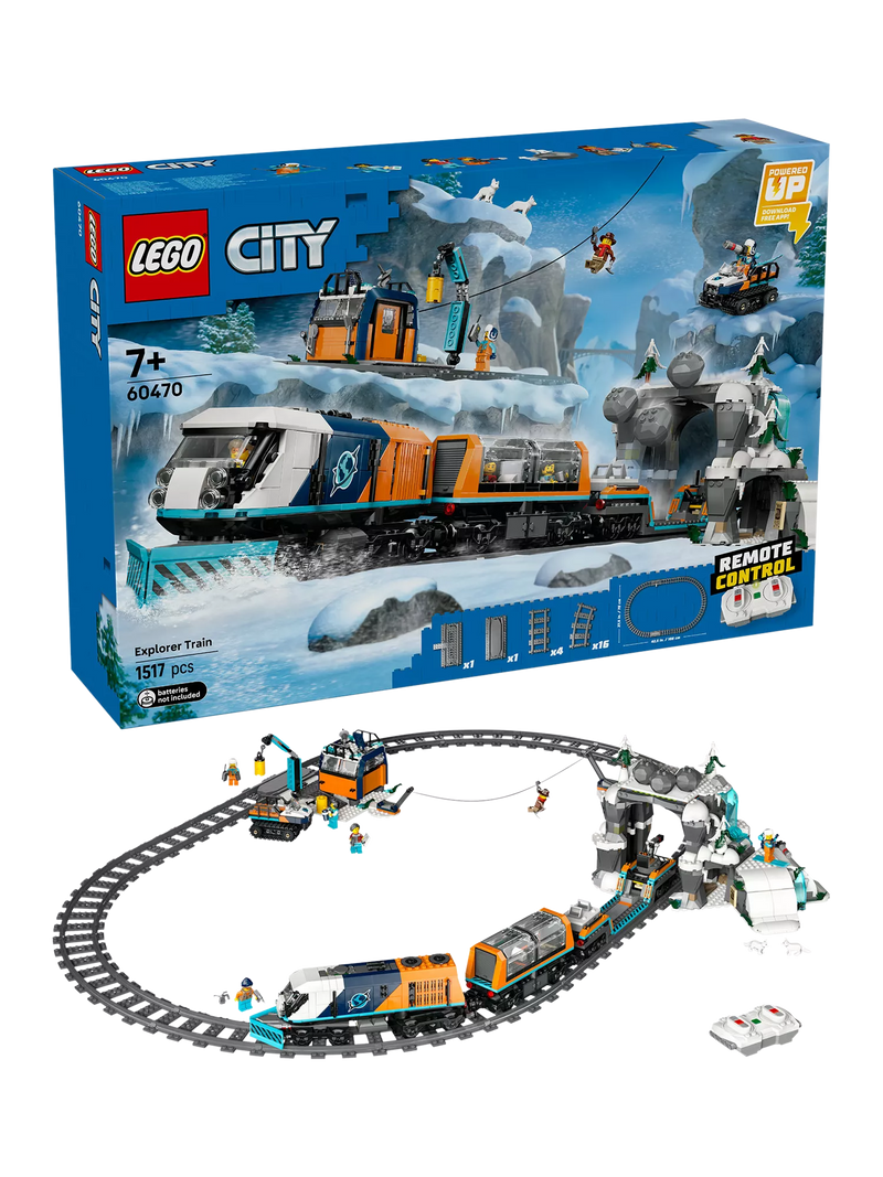 LEGO Arctic Polar Express train set, UK version