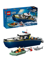 John Lewis LEGO City Police Boat Chase Building Set with Speedboat- Buy online at McGrocer