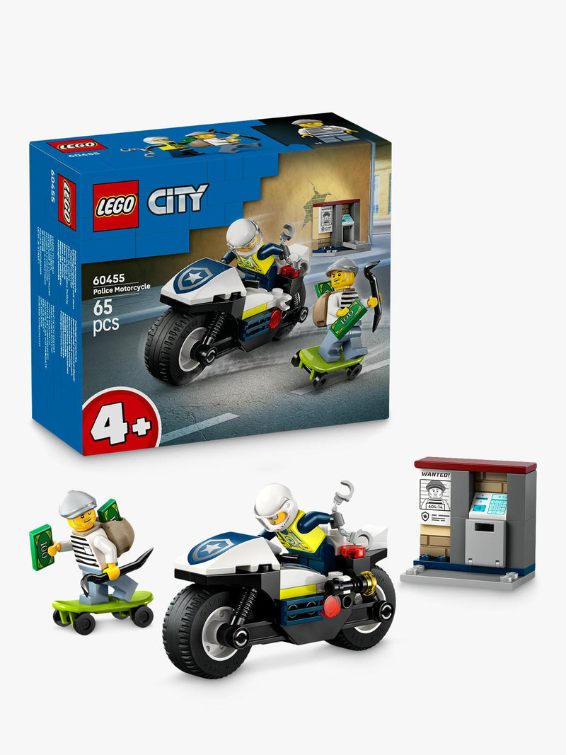 LEGO City Police Motorcycle Chase toy set, UK version