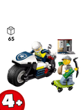 LEGO City Police Motorcycle Chase toy set, UK version