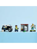 LEGO City Police Motorcycle Chase toy set, UK version
