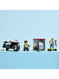 LEGO City Police Motorcycle Chase toy set, UK version