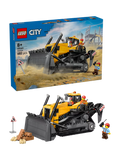 LEGO City Yellow Bulldozer construction vehicle toy, UK version