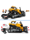 LEGO City Yellow Bulldozer construction vehicle toy, UK version