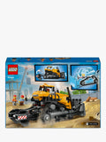 LEGO City Yellow Bulldozer construction vehicle toy, UK version