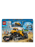 LEGO City Yellow Bulldozer construction vehicle toy, UK version
