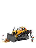 LEGO City Yellow Bulldozer construction vehicle toy, UK version