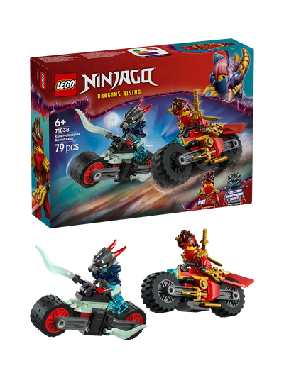 John Lewis LEGO NINJAGO Kai's Motorcycle Speed Race, 71838- Buy online at McGrocer